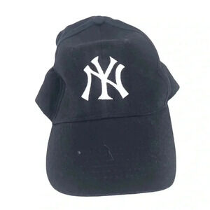 YANKEES HESS COTTON BASEBALL CAP HOOK AND LOOP CLOSURE HAT